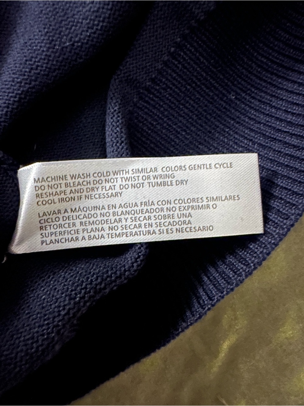 Carolyn Taylor Women’s Dark Navy Turtleneck Sweater - Picture 6 of 7